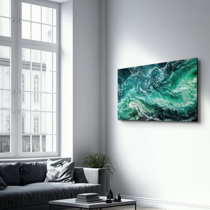 Wallity Pintura Decorativa de Vidrio Templado Multicolor 35 x 55 cm Wallity Pintura Decorativa de Vidrio Templado Multicolor 35 x 55 cm